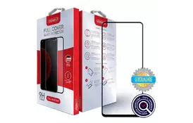 Стекло защитное Intaleo Full Glue для Xiaomi Poco X3 black (1283126509483) - Фото