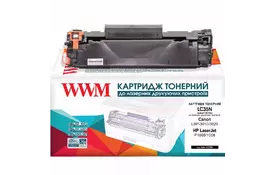 Картридж WWM для HP LJ P1005/P1006, Canon 712 аналог CB435A (LC35N) - Фото