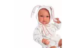 Пупс LLORENS Bimba conejita con capazo, 35 см (63548)