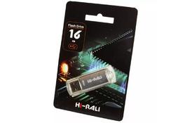 USB флеш накопичувач Hi-Rali 16GB Rocket Series Silver USB 2.0 (HI-16GBVCSL) - Фото