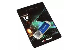 USB флеш накопичувач Hi-Rali 16GB Rocket Series Blue USB 2.0 (HI-16GBVCBL) - Фото