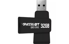 USB флеш накопичувач Patriot 64GB Color Quick Drive Black USB 3.1 (PSF64GQDBK3USB) - Фото
