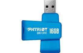 USB флеш накопичувач Patriot 64GB Color Quick Drive Blue USB 3.1 (PSF64GQDBL3USB) - Фото