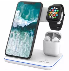 Зарядное устройство CANYON 3in1 Wireless charger (CNS-WCS302W)