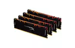 Модуль памяти для компьютера DDR4 64GB (4x16GB) 3600 MHz HyperX Fury Black Kingston (HX436C18FB4AK4/64)