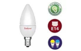 Лампочка SATURN ST-LL14.03N5 WW - Фото