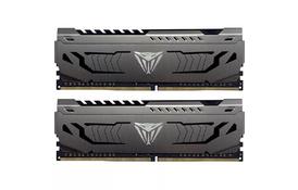 Модуль памяти для компьютера DDR4 16GB (2x8GB) 3733 MHz Viper Steel Gray Patriot (PVS416G373C7K) - Фото