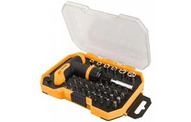 Набор бит Tolsen с Т-рукояткой 41 предмет (20036) - Фото