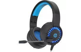 Наушники HP DHE-8011UM Gaming Blue LED Black (DHE-8011UM) - Фото