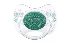 Пустышка Suavinex Couture 18 мес. 2 шт. зеленая (304235) - Фото