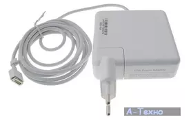 Блок живлення до ноутбуку PowerPlant APPLE 220V, 60W, 16.5V, 3.65A (MagSafe 2) (AP60KMAG2) - Фото