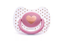 Пустышка Suavinex Волшебные истории 18 мес. 2 шт. золотое сердце (307343) - Фото