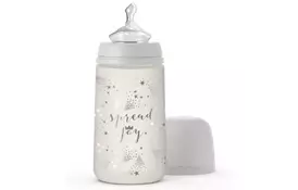 Бутылочка для кормления Suavinex Волшебные истории 270 мл. серебряная корона (307075) - Фото