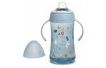 Поильник-непроливайка Suavinex Лесные истории 270 мл. +4 мес. голубая (306943)