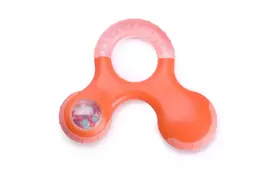 Прорезыватель Suavinex с погремушкой оранжевый (400269/3) - Фото