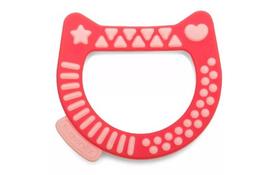 Прорізувач Suavinex кошеня в футлярі рожевий (400699/1) - Фото