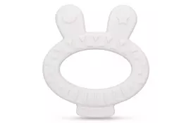 Прорезыватель Suavinex Hygge Уютные истории зайчонок в футляре серый (400700/3) - Фото