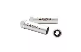 Головка торцевая TOPTUL 12-гранная свечная 14мм 3/8