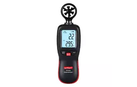 Анемометр Wintact крыльчатый Bluetooth 0,3-30 м/с, -10-45°C (WT82B) - Фото