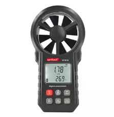Анемометр Wintact крыльчатый USB, Bluetooth 0,3-30м/с, -10-45°C (WT87B)