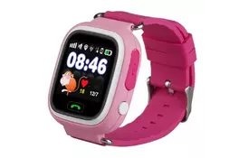 Смарт-часы GoGPS K04 Pink Детские GPS часы-телефон (K04PK) - Фото