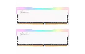 Модуль пам'яті для комп'ютера DDR4 32GB (2x16GB) 3000 MHz RGB X2 Series White eXceleram (ERX2W432306CD) - Фото