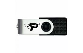 USB флеш накопичувач Patriot 32GB Trinity Silver-Black USB 3.1/microUSB/Type-C (PEF32GTRI3USB) - Фото