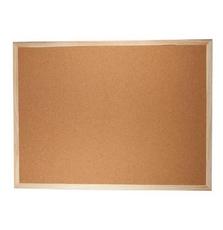 Офисная доска BUROMAX JOBMAX corky, 90x120см, fabrikoid frame (BM.0015)