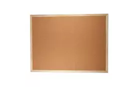 Дошка офісна BUROMAX JOBMAX corky, 90x120см, fabrikoid frame (BM.0015) - Фото