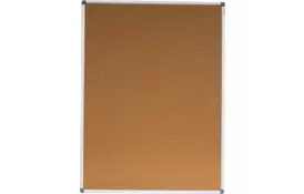 Дошка офісна BUROMAX corky, 90х120см, aluminum frame (BM.0018) - Фото