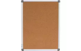 Дошка офісна BUROMAX corky, 45x60см, aluminum frame (BM.0016) - Фото