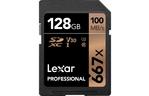 Карта памяти Lexar 128GB SDXC class 10 UHS-I U3 V30 667x Professional (LSD128B667)