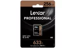 Карта памяти Lexar 256GB SDXC class 10 UHS-I U3 V30 633x Professional (LSD256CB633)