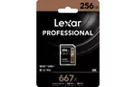 Карта памяти Lexar 256GB SDXC class 10 UHS-I U3 V30 667x Professional (LSD256B667)