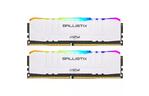 Модуль памяти для компьютера DDR4 16GB (2x8GB) 3600 MHz Ballistix White RGB MICRON (BL2K8G36C16U4WL)