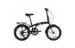 Велосипед Дорожник 20'' ONYX рама-12,5'' Al 2020 складной, черный с багажником (OPS-D-20-031)