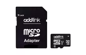 Карта пам'яті AddLink 32GB microSDHC class 10 UHS-I U1 (ad32GBMSH310A) - Фото
