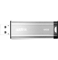 USB флеш накопитель AddLink 64GB U25 Silver USB 2.0 (ad64GBU25S2)