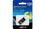 USB флеш накопитель AddLink 128GB T65 Black USB 3.1/Type-C (ad128GBT65G3)