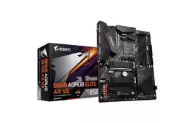 Материнська плата GIGABYTE B550 AORUS ELITE AX V2 - Фото Материнська плата GIGABYTE B550 AORUS ELITE AX V2 - Фото