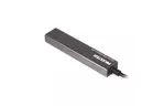 Концентратор Maxxter USB 3.0 Type-A 4 ports grey (HU3A-4P-02)