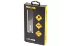 Концентратор Maxxter USB 3.0 Type-A 4 ports grey (HU3A-4P-02)
