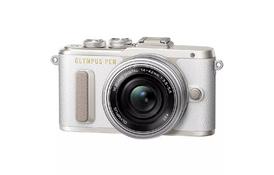 Цифровой фотоаппарат OLYMPUS E-PL8 14-42 mm Pancake Zoom Kit white/silver (V205082WE000) - Фото