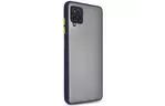 Чехол для моб. телефона MakeFuture Samsung A12 Frame (Matte PC+TPU) Blue (MCMF-SA12BL)