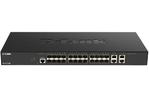 D-Link Коммутатор DXS-1210-28S 24xSFP+, 4x10GE, Smart