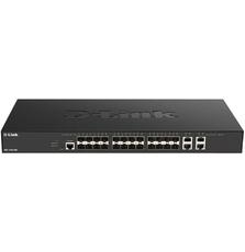 D-Link Коммутатор DXS-1210-28S 24xSFP+, 4x10GE, Smart