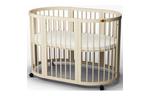 Кроватка Ingvart SMART BED OVAL сл. кость (1601015)