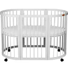 Кроватка Ingvart SMART BED ROUND белый (1729003)