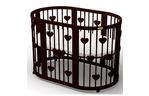 Кроватка Ingvart SMART BED ROUND с сердечками венге (1341401)