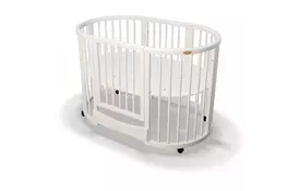 Кроватка Ingvart Smartbed Plus Round молочный (4739001) - Фото